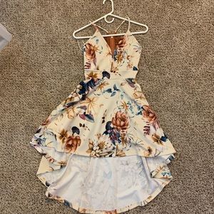 Windsor summer high low floral dress size L